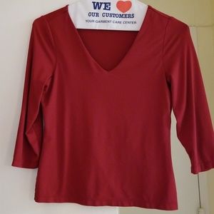 Limited stretch collection top